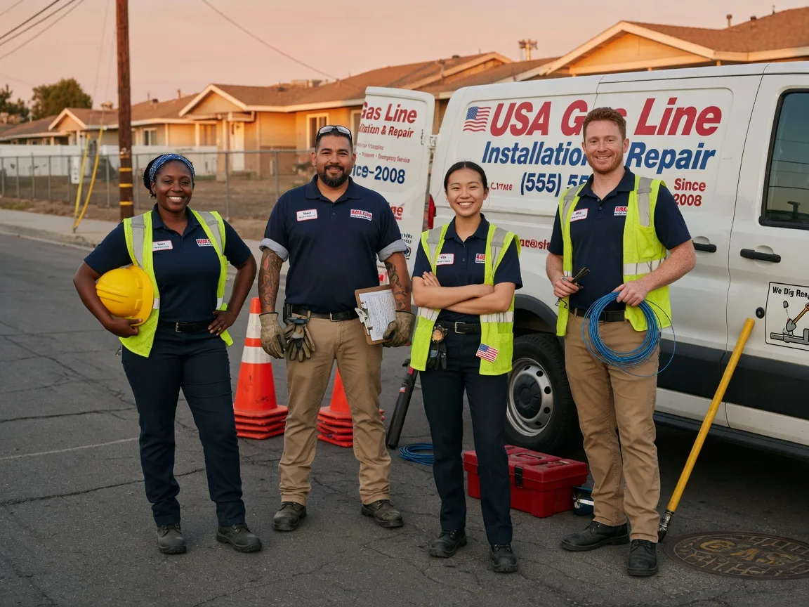 Gas Line Installation company in Truro, IA